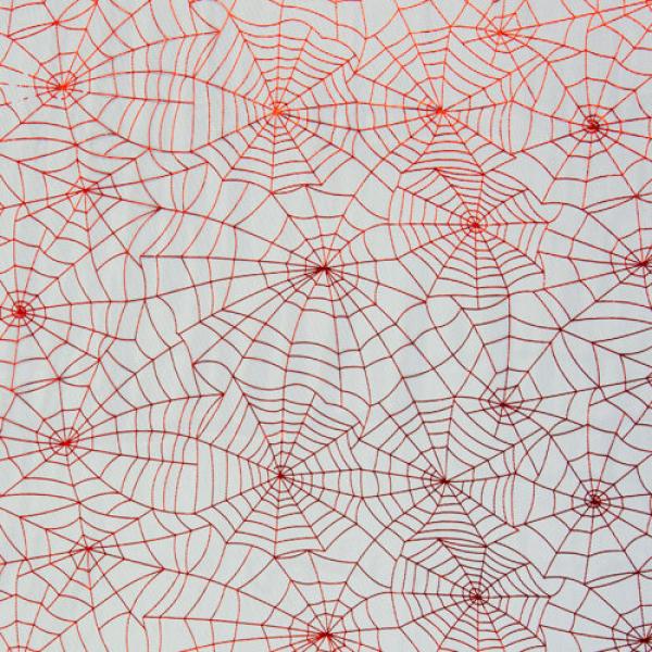Tüll Spider Web by Swafing